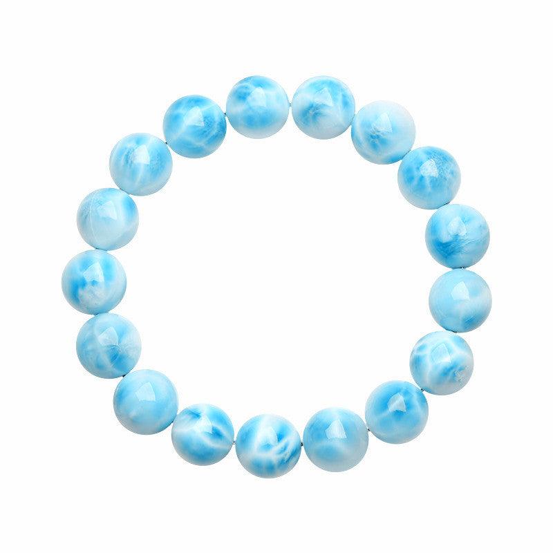 6/8/10MM Larimar Bracelet Wholesale - Free Shipping Over 300USD - Price at $ 60.00 /pc