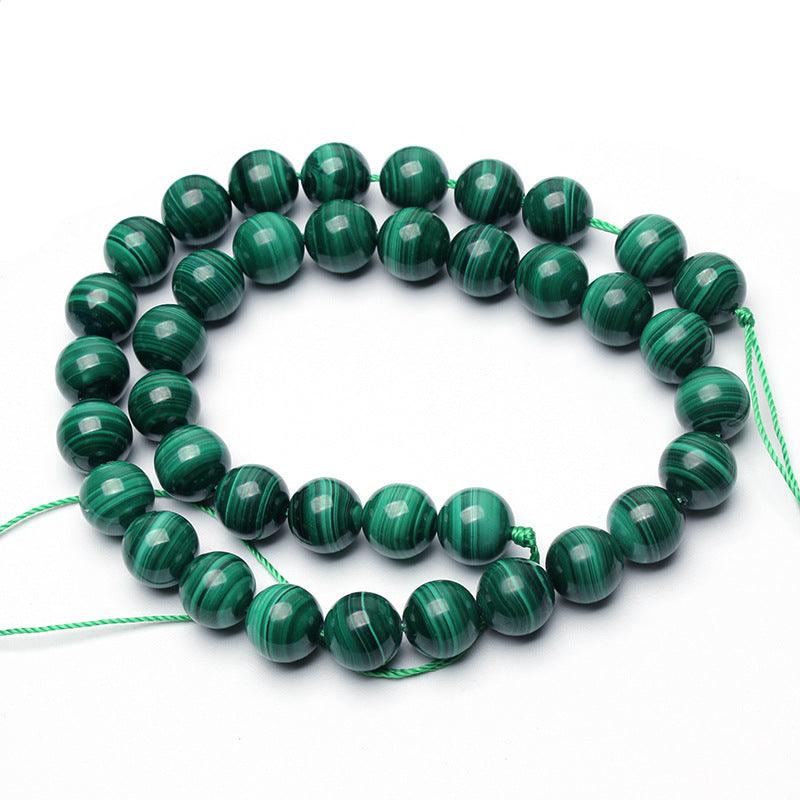 8/10/12mm Malachite Beads Wholesale - Free Shipping Over 300USD - Price at $ 52.00 /pc