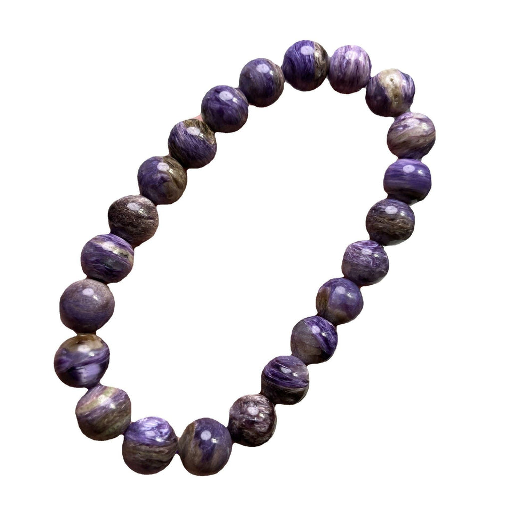 8mm Charoite Bracelet Wholesale - Free Shipping Over 300USD - Price at $ 12.00 /pc