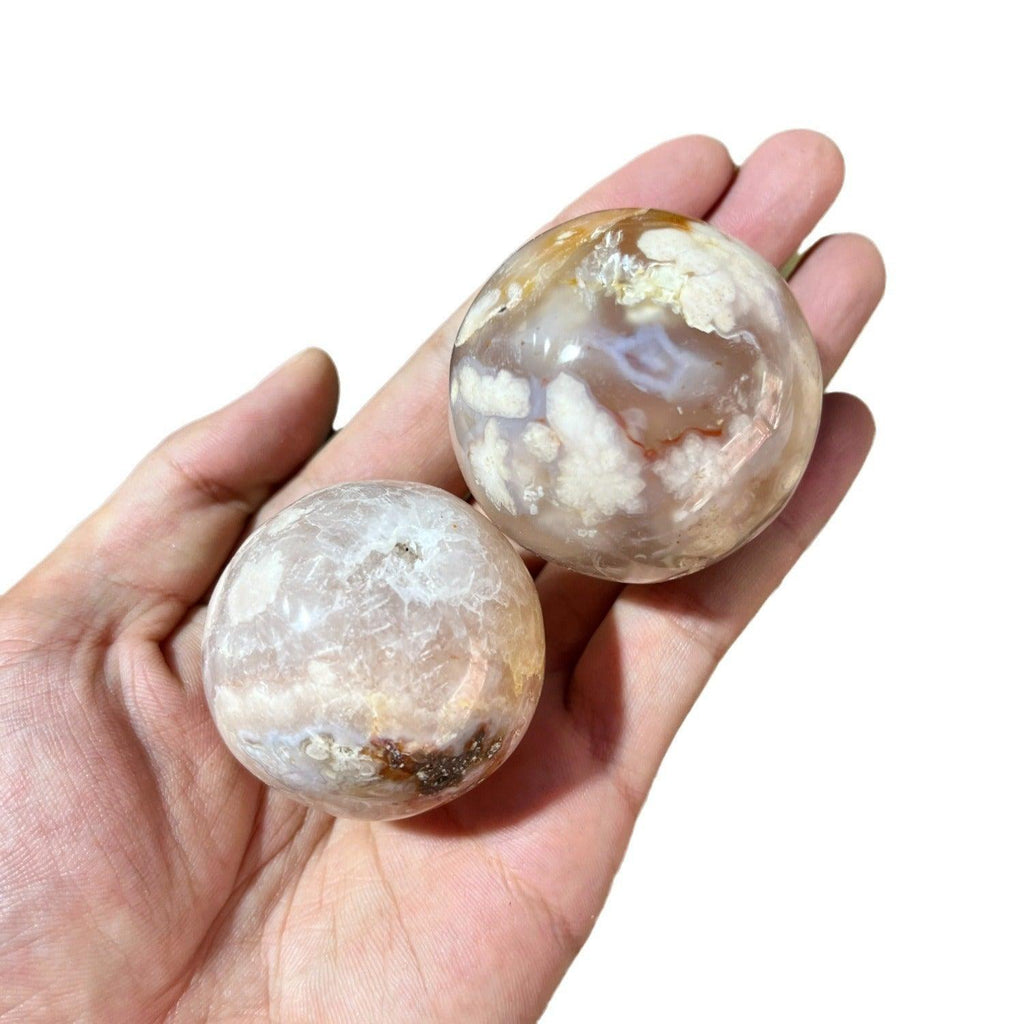 5-7cm flower agate sphere Wholesale - Free Shipping Over 300USD - Price at $ 24.00 /pc