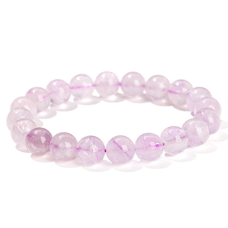 6/8/10MM Purple Jade Amethyst bracelet Wholesale - Free Shipping Over 300USD - Price at $ 3.20 /pc