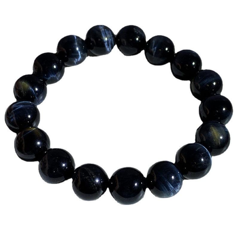 8/10/12mm Blue Tiger Eye Bracelet Wholesale - Free Shipping Over 300USD - Price at $ 6.00 /pc