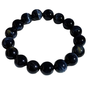 MLD Blue Tiger Eye Bracelet 8/10/12mm