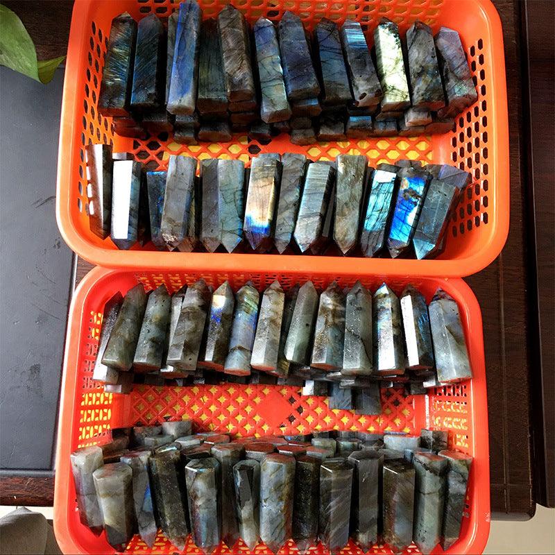 5-9cm Labradorite tower point Wholesale - Free Shipping Over 300USD - Price at $ 36.00 /pc
