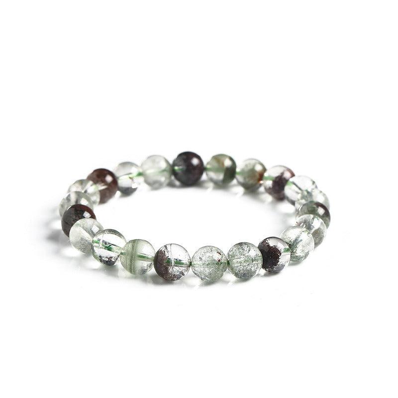 6/8/10mm Green garden quartz bracelet Wholesale - Free Shipping Over 300USD - Price at $ 6.00 /pc