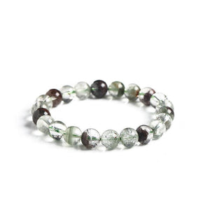 6/8/10mm Green garden quartz bracelet Wholesale - Free Shipping Over 300USD - Price at $ 6.00 /pc