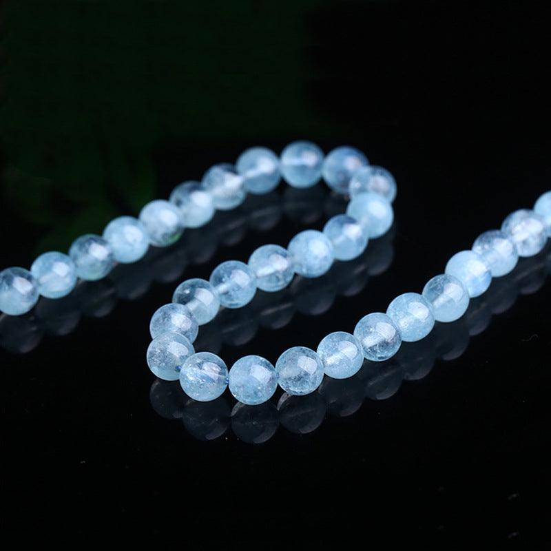 6/8mm Aquamarine beads Wholesale - Free Shipping Over 300USD - Price at $ 56.00 /pc
