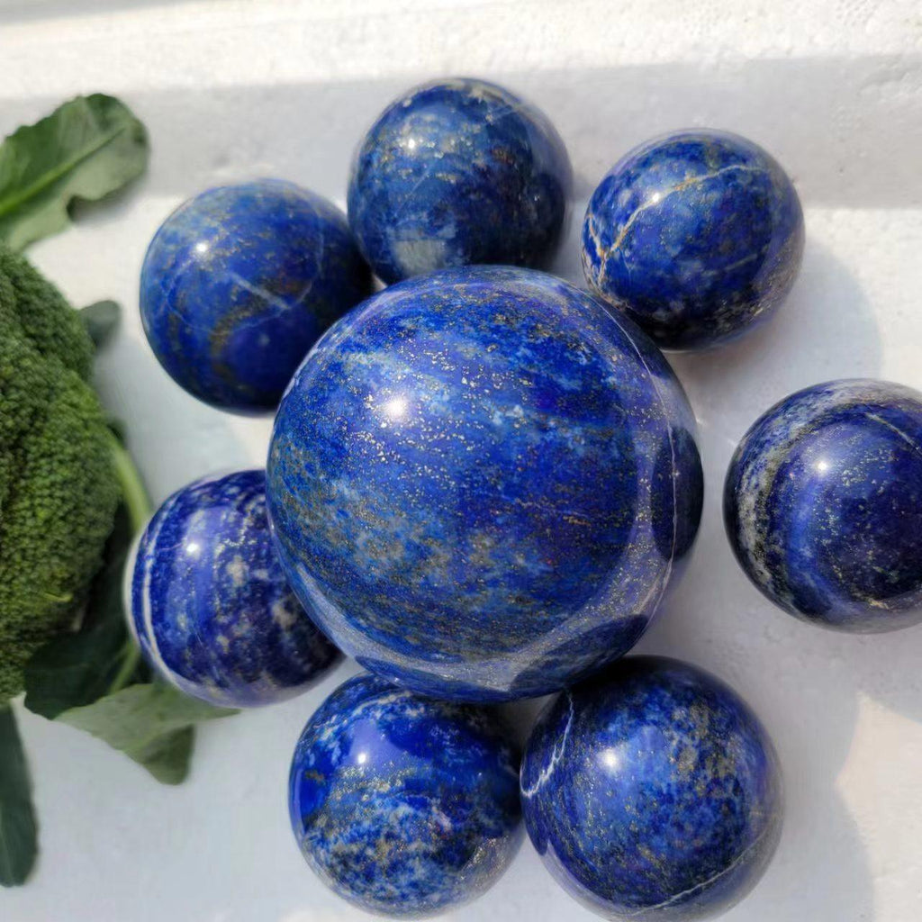 5-8cm Lapis Lazuli sphere Wholesale - Free Shipping Over 300USD - Price at $ 39.00 /pc