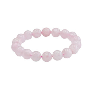 6/8/10/12MM Rose Quartz Bracelet Wholesale - Free Shipping Over 300USD - Price at $ 2.00 /pc