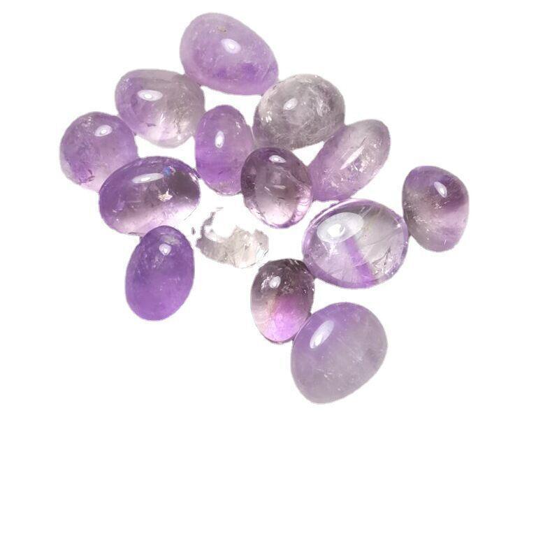 2-3CM amethyst tumbled stone Wholesale - Free Shipping Over 300USD - Price at $ 66.00 /pc