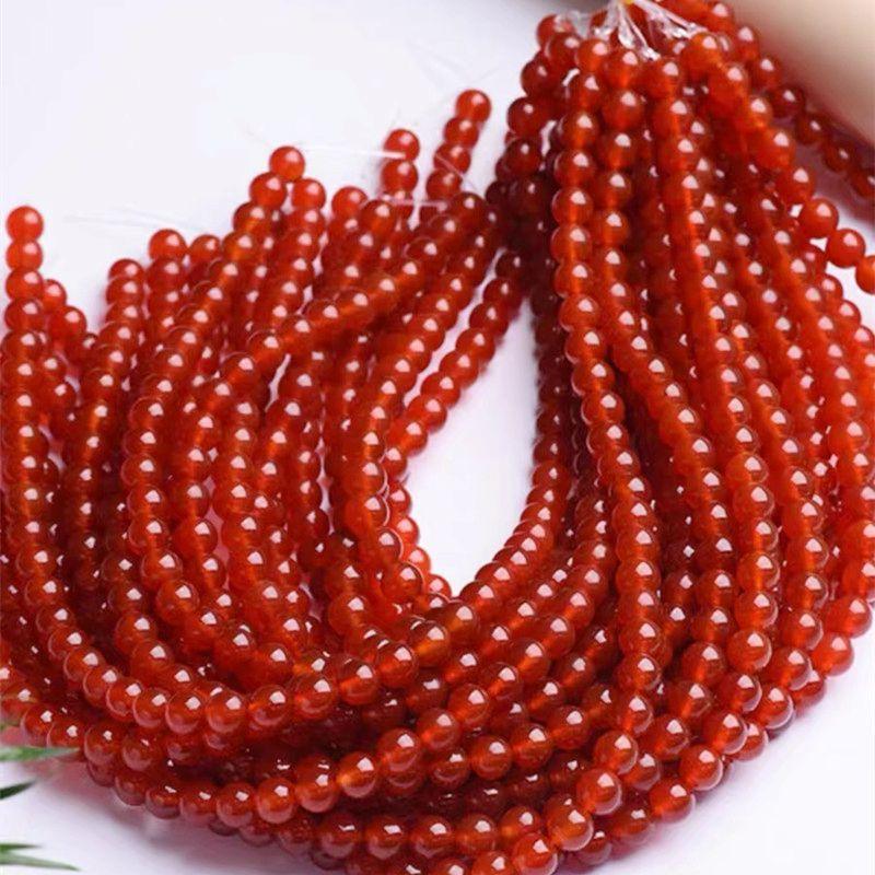MLD beads carnelian