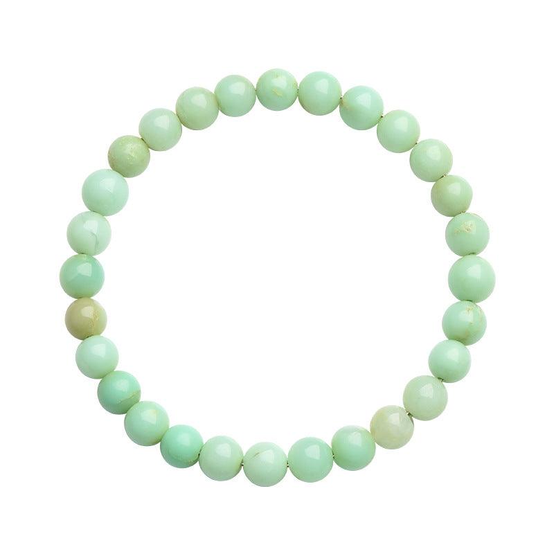 7/8mm Chrysoprase Bracelet Wholesale - Free Shipping Over 300USD - Price at $ 20.00 /pc