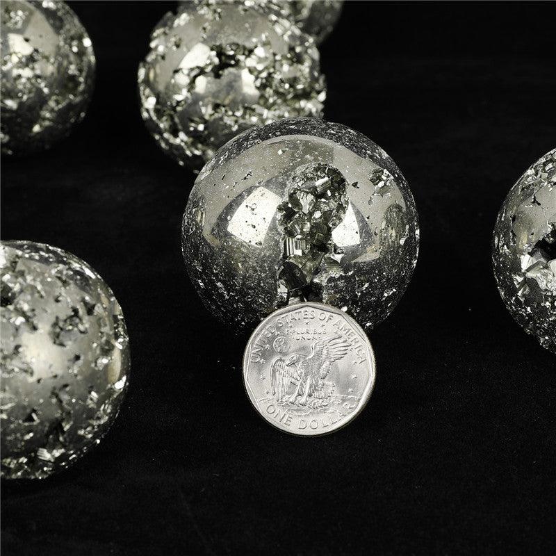 4-7cm pyrite sphere 1kg