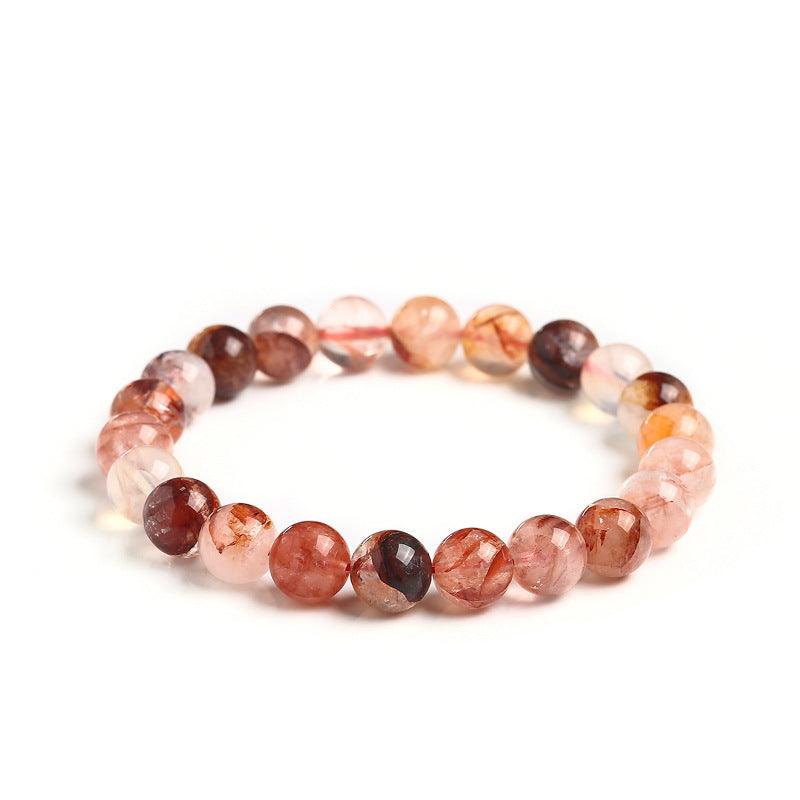 6/8/10/12MM Fire Quartz Bracelet Wholesale - Free Shipping Over 300USD - Price at $ 2.80 /pc
