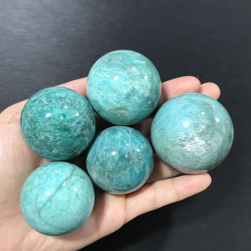 5-9cm amazonite sphere Wholesale - Free Shipping Over 300USD - Price at $ 39.00 /pc