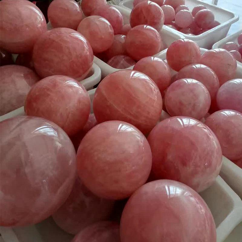5-9cm rose quartz spheres Wholesale - Free Shipping Over 300USD - Price at $ 39.00 /pc