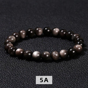 MLD Silver Obsidian 5A 7A 8A 8/10/12MM