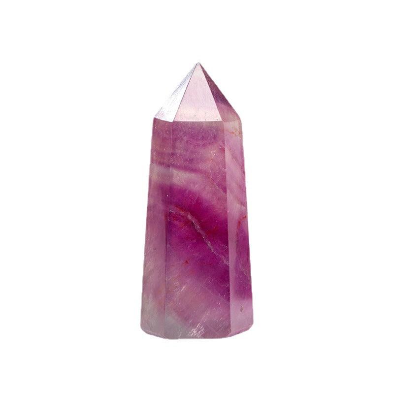 5-7cm Purple Fluorite tower 1kg