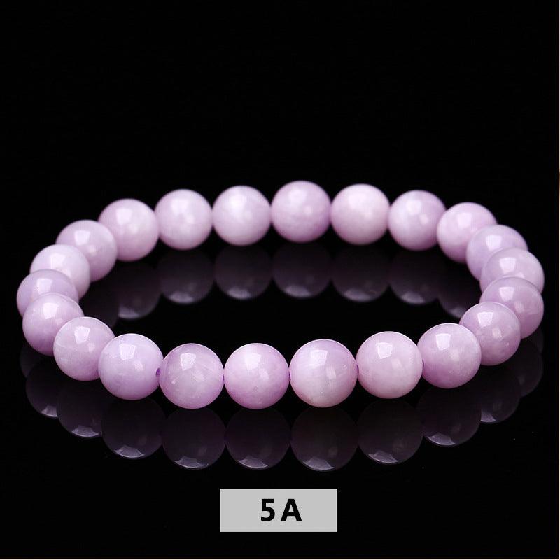 6/8/10/12mm Kunzite Bracelet Wholesale - Free Shipping Over 300USD - Price at $ 8.00 /pc
