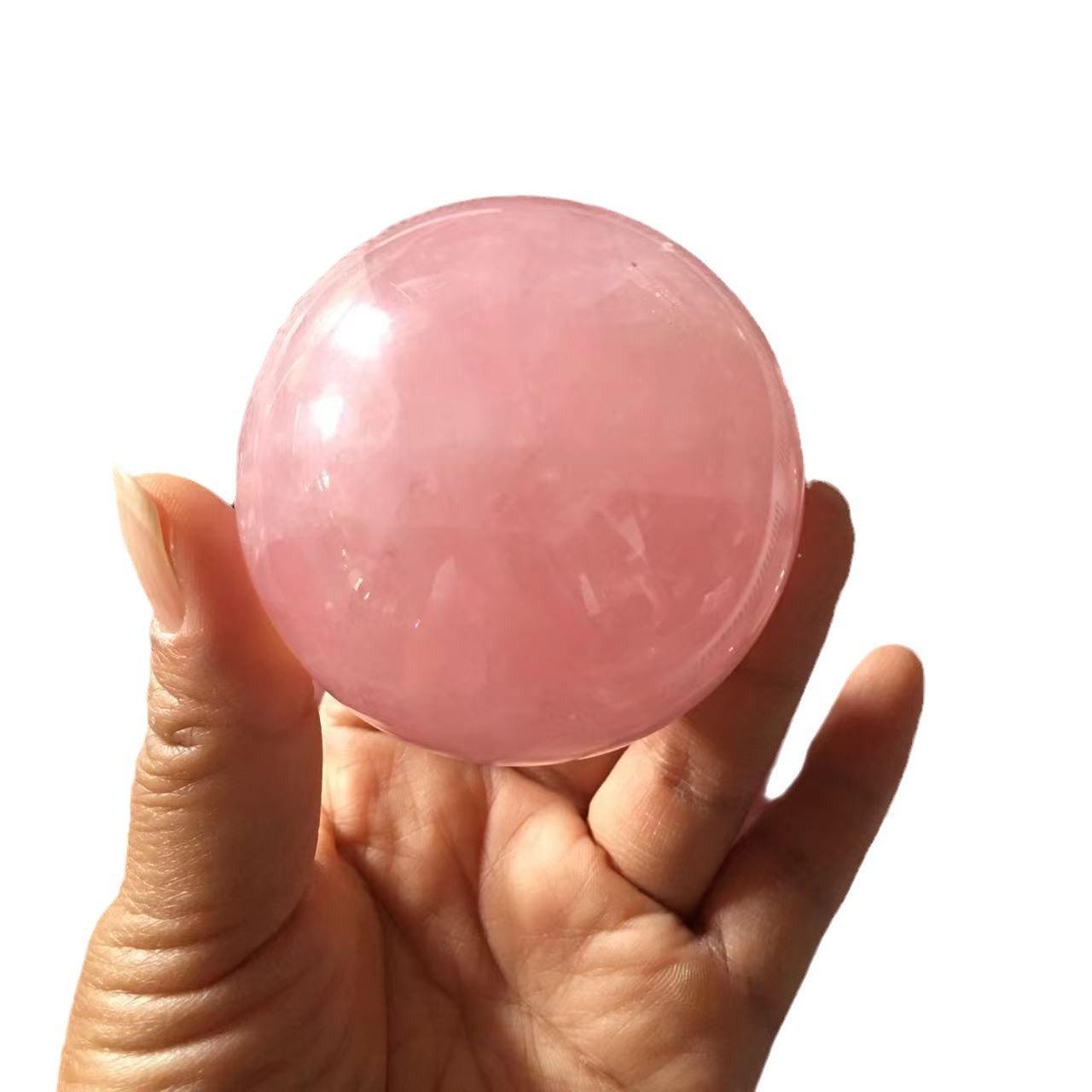 5-9cm rose quartz spheres Wholesale - Free Shipping Over 300USD - Price at $ 39.00 /pc