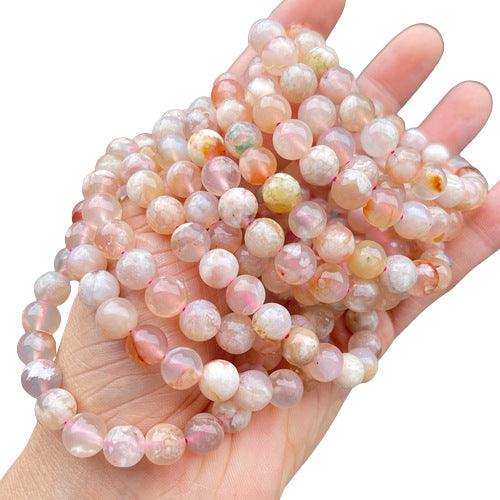 MLD flower agate bracelet 8MM