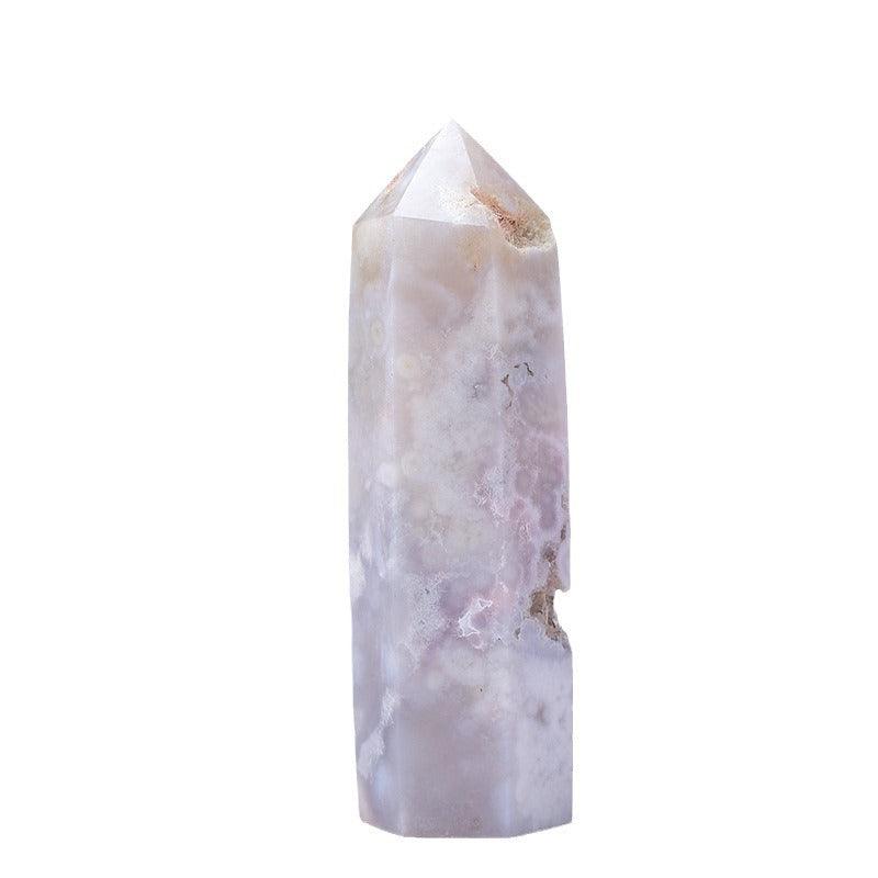 7-9CM flower agate towers Wholesale - Free Shipping Over 300USD - Price at $ 33.00 /pc