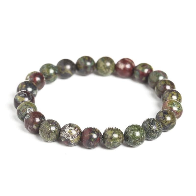 8/10mm Dragons Blood Jasper bracelet Wholesale - Free Shipping Over 300USD - Price at $ 2.00 /pc