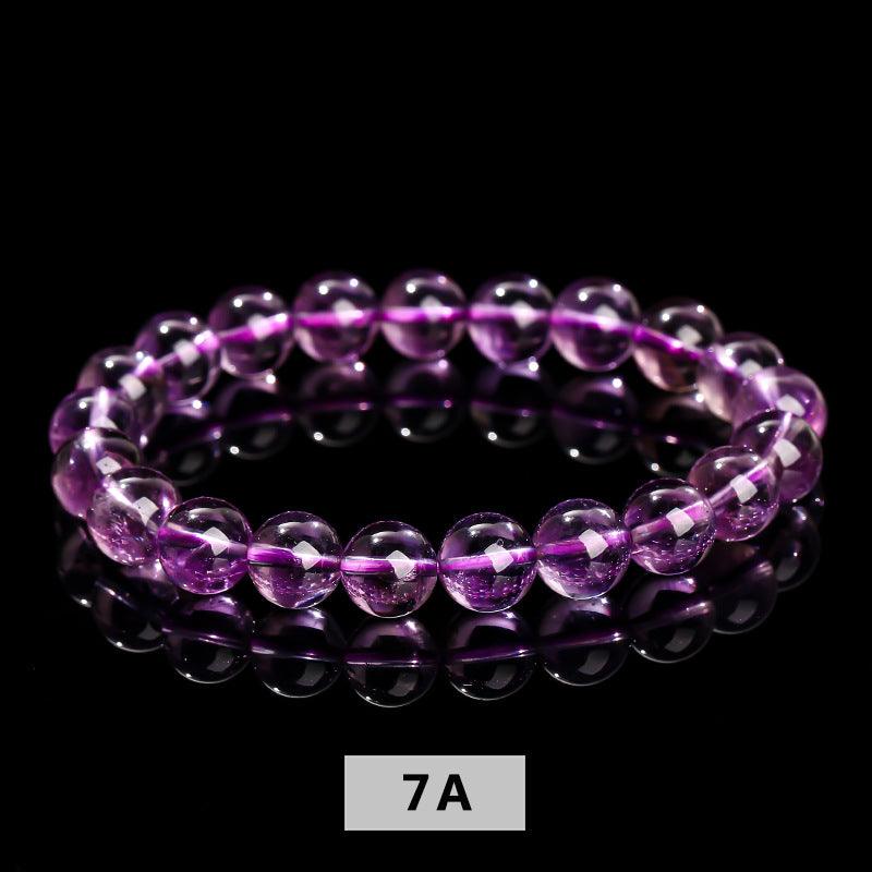 6/8/10/12mm Amethyst bracelet Wholesale - Free Shipping Over 300USD - Price at $ 5.60 /pc