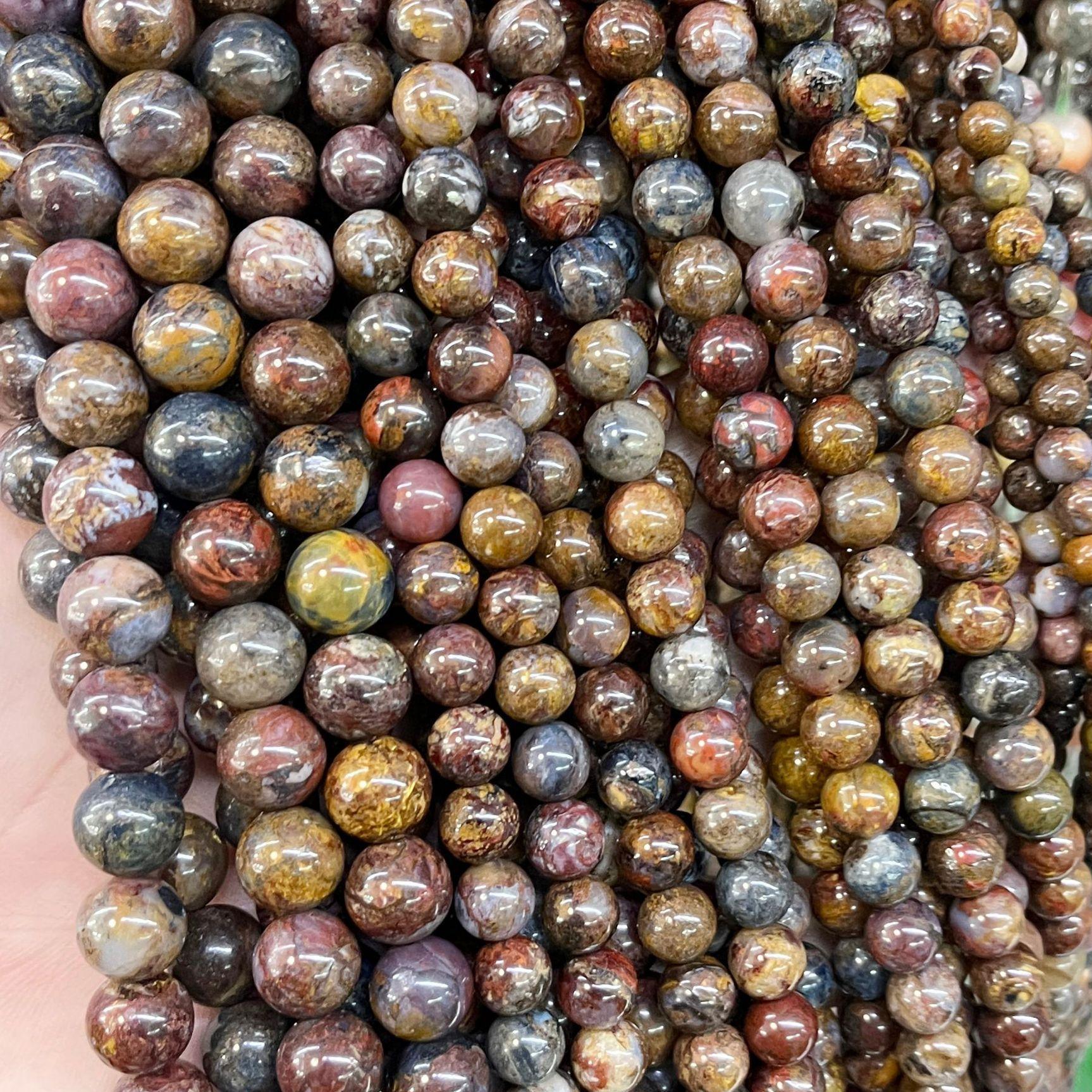 8/10mm pietersite beads