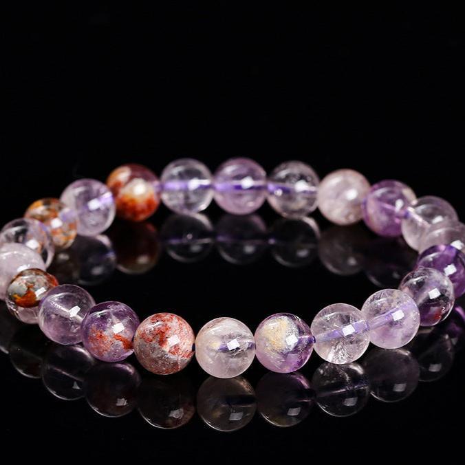10/12/14MM Purple Garden Quartz bracelet Wholesale - Free Shipping Over 300USD - Price at $ 6.00 /pc
