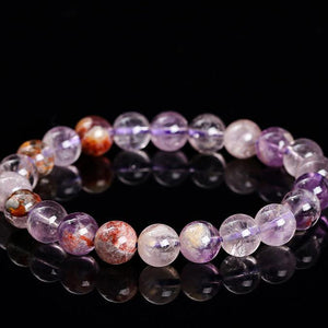 10/12/14MM Purple Garden Quartz bracelet Wholesale - Free Shipping Over 300USD - Price at $ 6.00 /pc