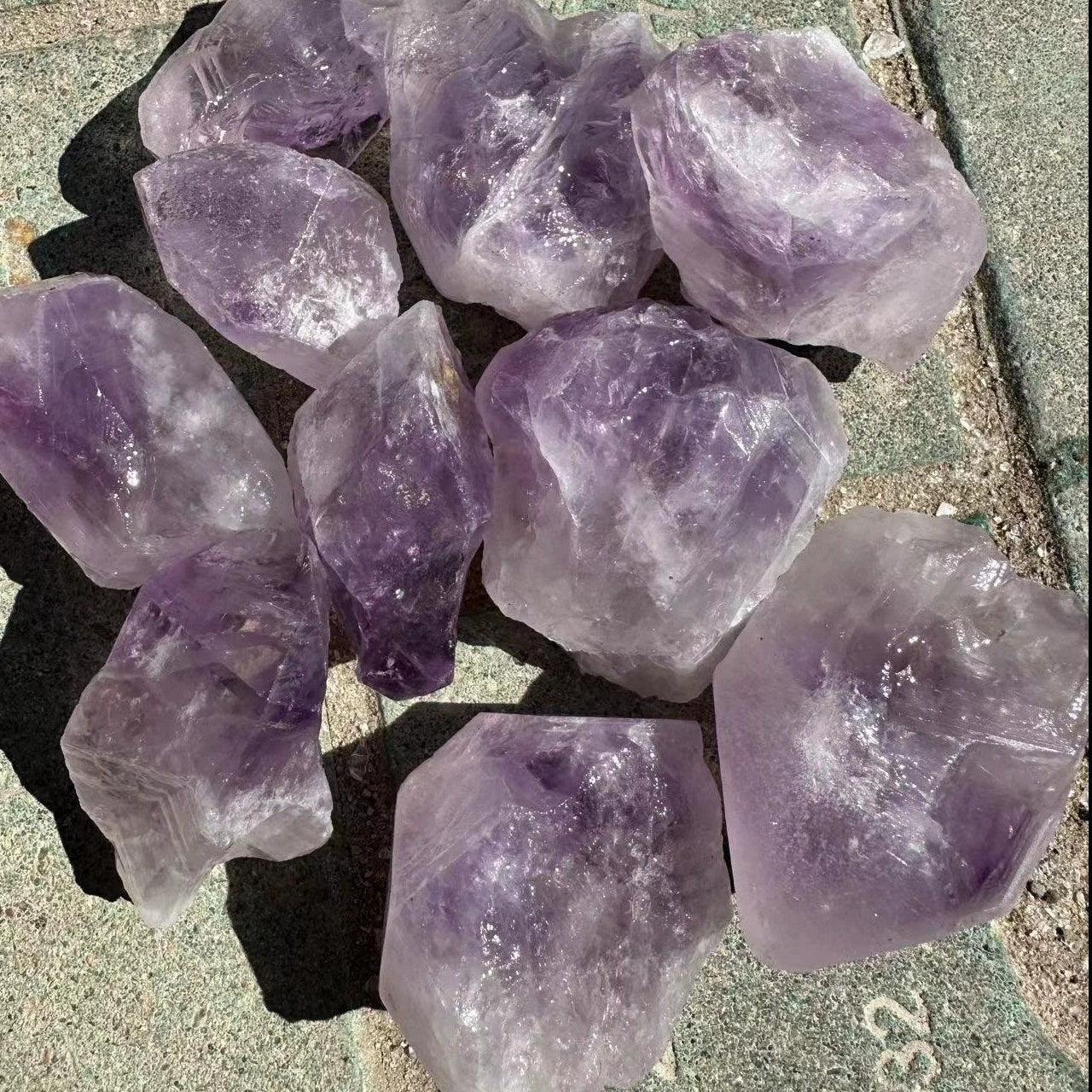 MLD amethyst rock crystal