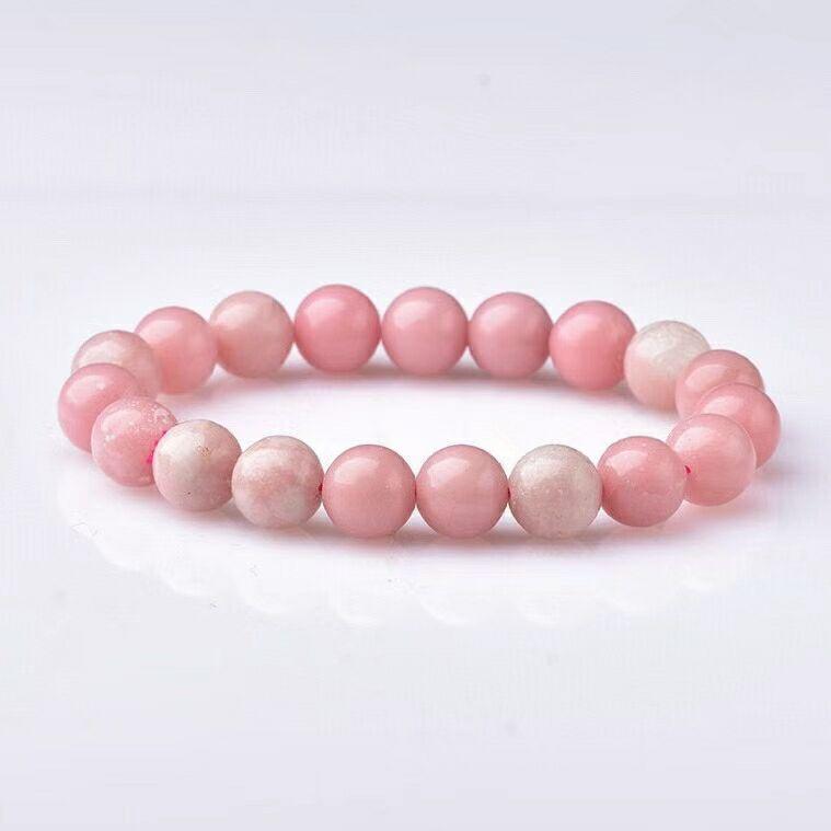 8/10mm Pink opal bracelet Wholesale - Free Shipping Over 300USD - Price at $ 10.00 /pc