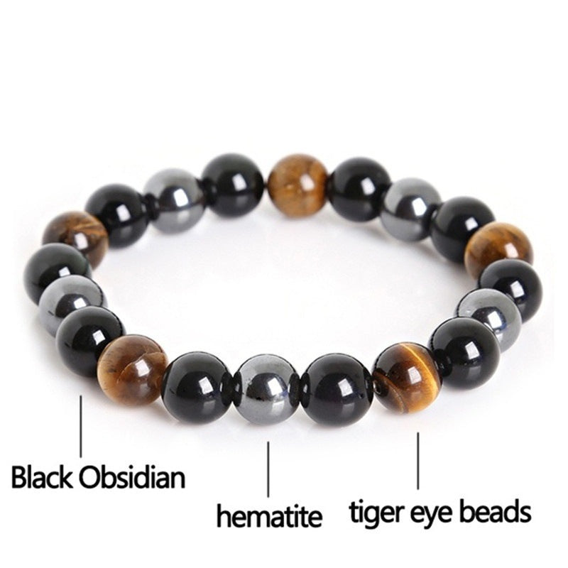 Triple - protection Crystal Bracelet