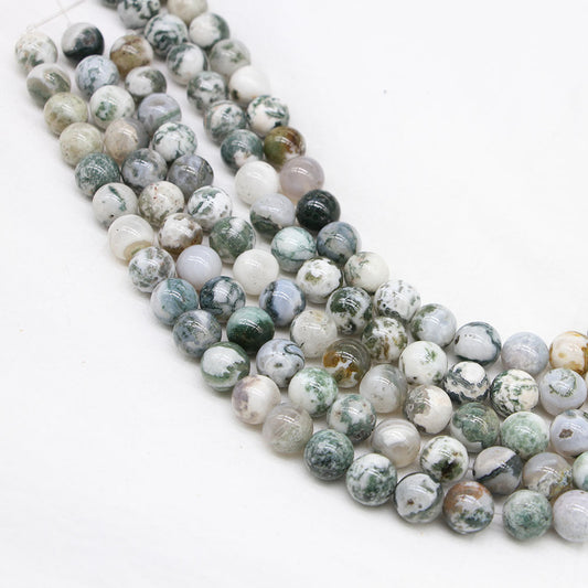 8mm tree agate beads