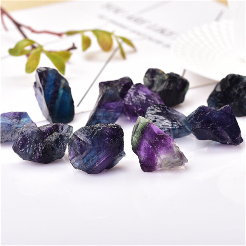 2-4cm rainbow fluorite 1kg