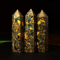 5-9cm Yooperlite tower Wholesale - Free Shipping Over 300USD - Price at $ 26.50 /pc
