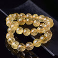 8/9/10mm Rutile Quartz bracelet Wholesale - Free Shipping Over 300USD - Price at $ 44.00 /pc