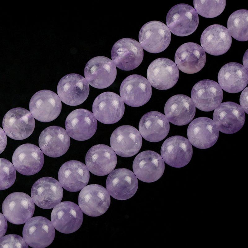 8/10/12mm Lavender Amethyst Beads Wholesale - Free Shipping Over 300USD - Price at $ 20.00 /pc