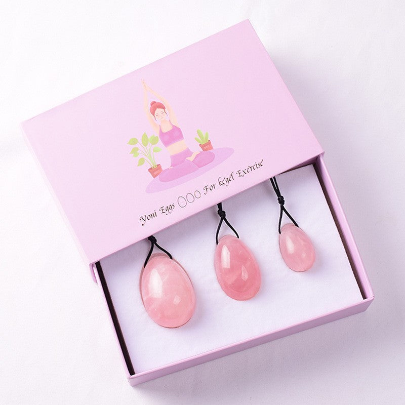 Crystal yoni egg