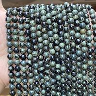 8/10mm Kambaba Jasper Beads Wholesale - Free Shipping Over 300USD - Price at $ 1.80 /pc