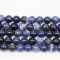 8/10mm Sodalite beads Wholesale - Free Shipping Over 300USD - Price at $ 2.90 /pc