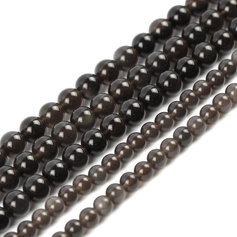 8/10/12mm Apache Tears obsidian Beads Wholesale - Free Shipping Over 300USD - Price at $ 9.00 /pc