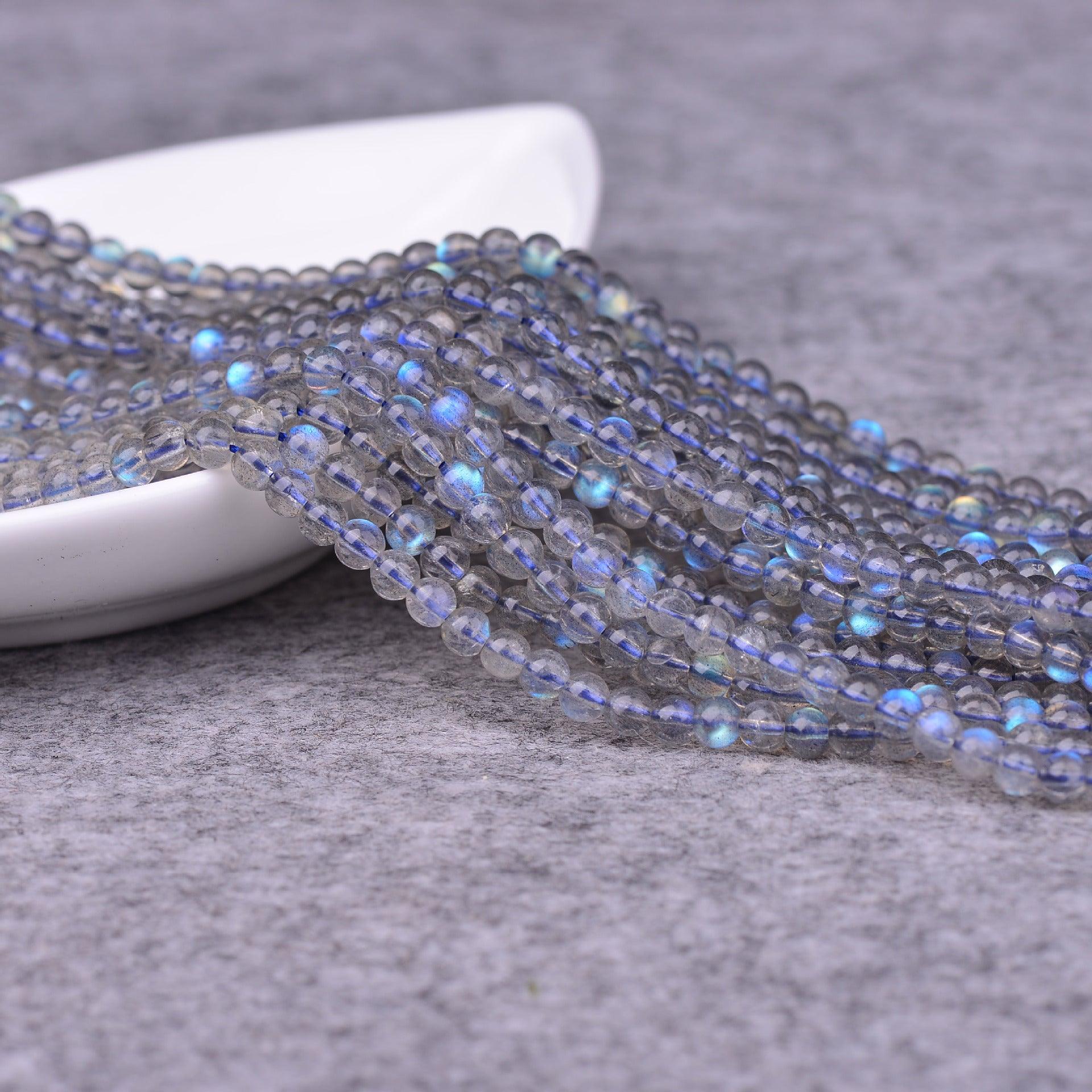 6mm blue moonstone quartz Beads Wholesale - Free Shipping Over 300USD - Price at $ 45.00 /pc