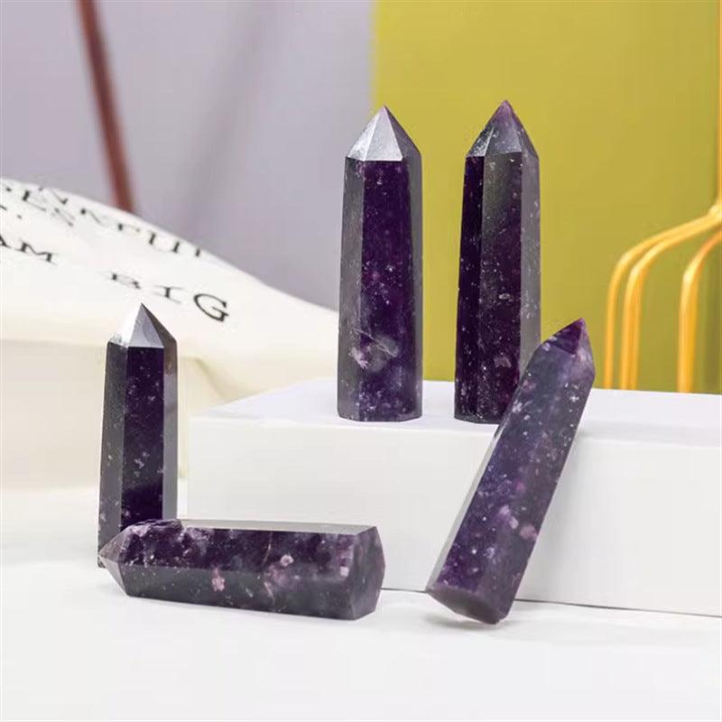 5-9cm Lepidolite tower point Wholesale - Free Shipping Over 300USD - Price at $ 39.00 /pc