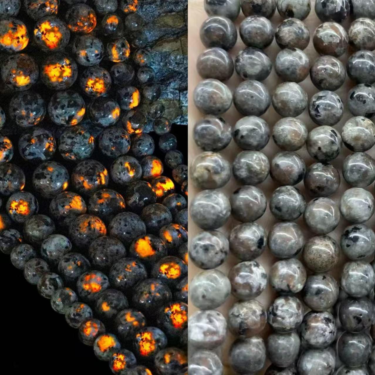 8/10mm Yooperlite beads Wholesale - Free Shipping Over 300USD - Price at $ 1.50 /pc