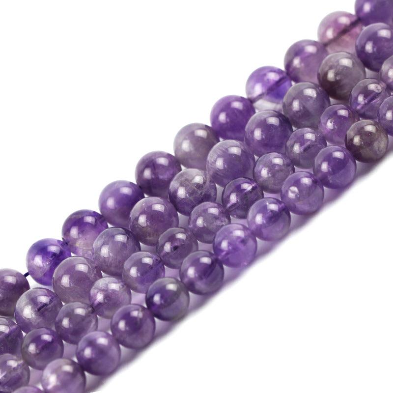 8/10/12mm Amethyst Beads Wholesale - Free Shipping Over 300USD - Price at $ 16.00 /pc