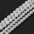 8/10/12mm White jade Beads Wholesale - Free Shipping Over 300USD - Price at $ 4.00 /pc