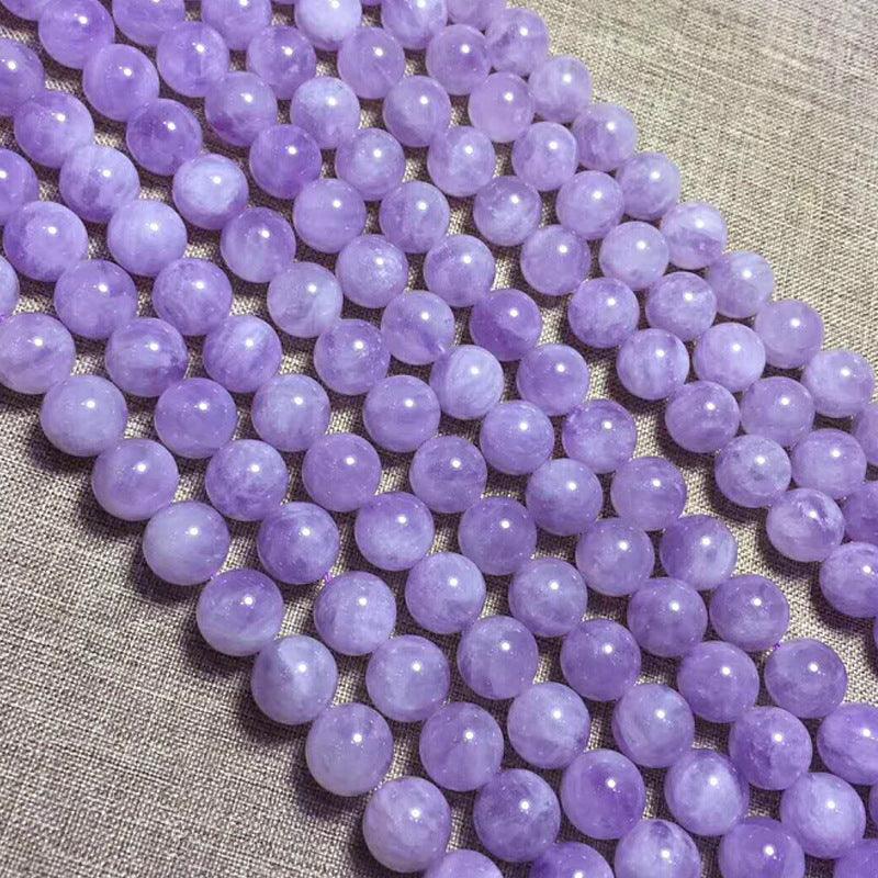 8/10/12mm Lavender Amethyst Beads Wholesale - Free Shipping Over 300USD - Price at $ 20.00 /pc