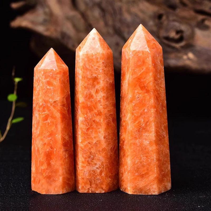 5-9cm Sunstone tower Wholesale - Free Shipping Over 300USD - Price at $ 48.40 /pc